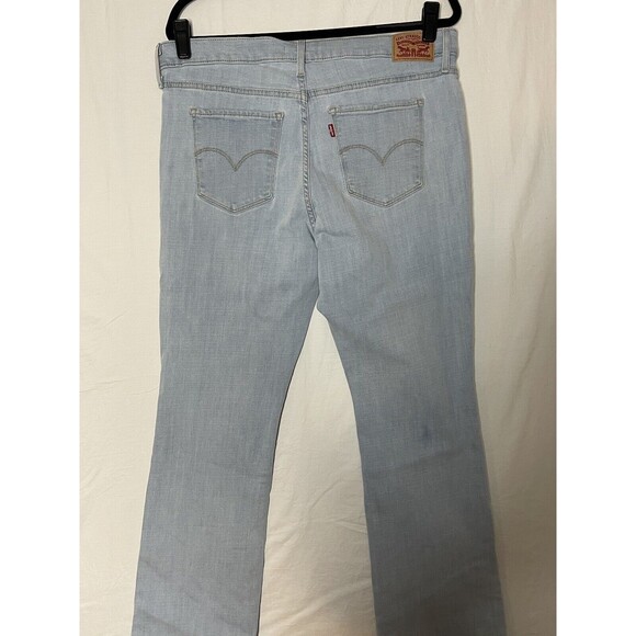 Levis 315 Shaping Bootcut Jeans Size 33 (Act 35X31) Stretch Mid-Rise - Picture 5 of 8